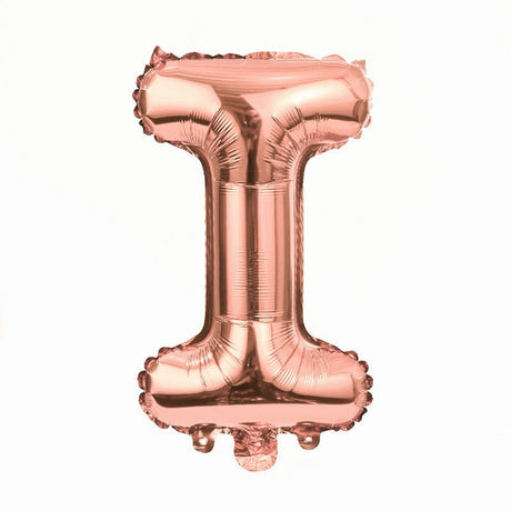 Letter Mylar Foil Balloons 32" Rose Gold - YauSpark