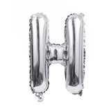 Letter Mylar Foil Balloons 32" Silver - YauSpark