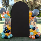 Light Green Polyester Wedding Arch Cover - YauSpark