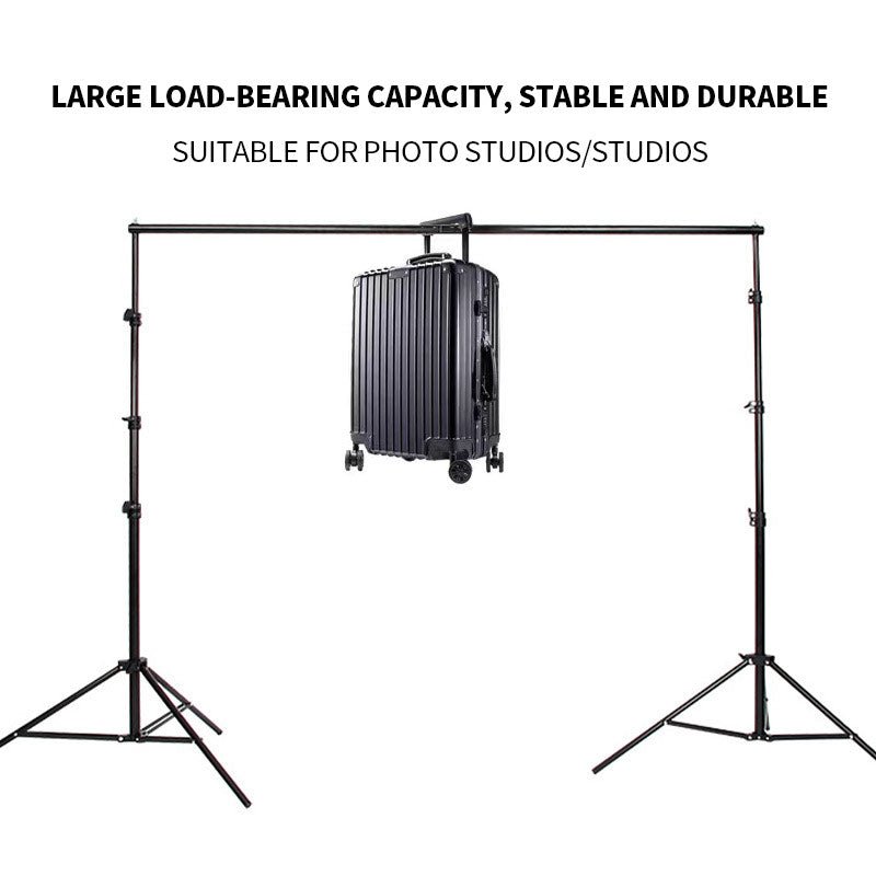 Metal Adjustable Pipe and Drape Photography Backdrop Stand Kit 10ft - YauSpark