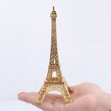 Metal Eiffel Tower Table Centerpiece 10" Bronze - YauSpark