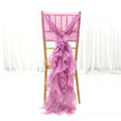 Milk Yarn Chair Cover Purple - YauSpark