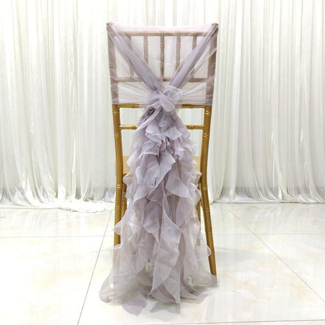 Milk Yarn Chair Cover Purple - YauSpark