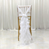 Milk Yarn Chair Cover White - YauSpark