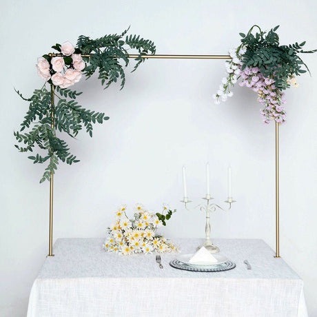 Over The Table Rod Stand 41" in Metal Gold with Clamps - YauSpark