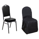 Polyester Banquet Chair Covers 18"x18"x38" Smoky Pink - YauSpark