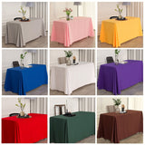 Polyester Rectangular Tablecloth 90"x156" Beige - YauSpark