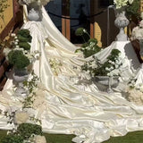 Satin Backdrop Drape Curtain - 9ftx10ft Gold - YauSpark