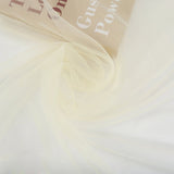 Sheer Organza Fabric Bolt, DIY Craft Fabric Roll 59"x40 Yards Off - White - YauSpark
