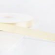 Single Face Decorative Satin Ribbon 100 Yards 7/8" Milky - YauSpark