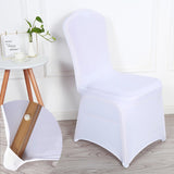 Stretch Chair Cover White - Add Arc - YauSpark