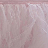 Tulle Table Skirt 21ft Emerald Green - YauSpark